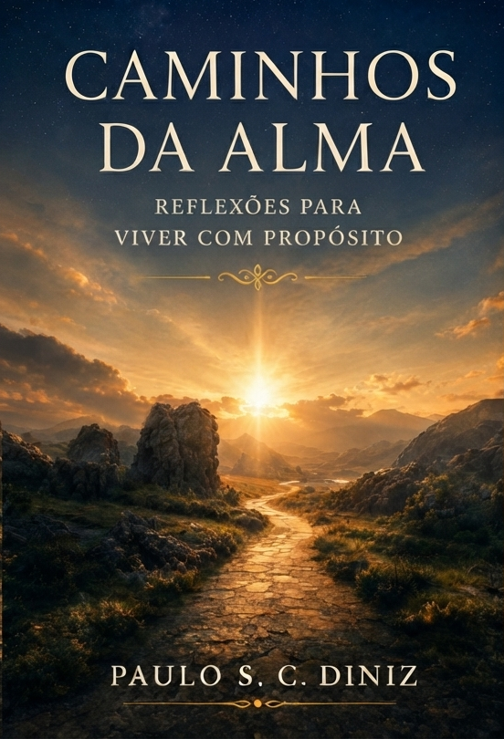 Capa do livro Caminhos da Alma, de Paulo S. C. Diniz